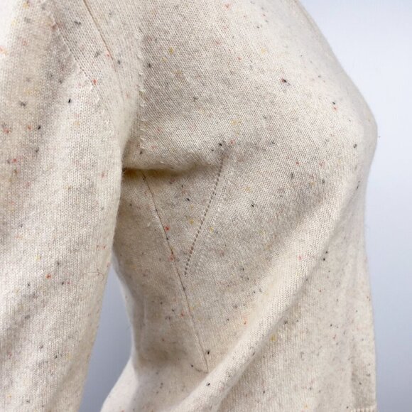 Zadig & Voltaire Cream V-Neck Sweater - Picture 4 of 12